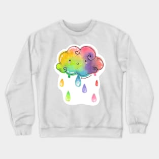 Rainbow Showers Crewneck Sweatshirt